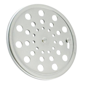 Grelha Inox Redonda Cromada 15x15 cm