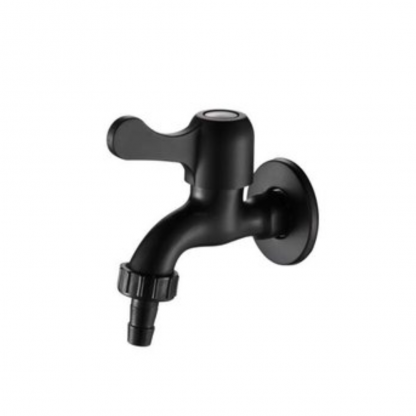 Torneira de Jardim Luxo Preto Fosco 1/4 de volta