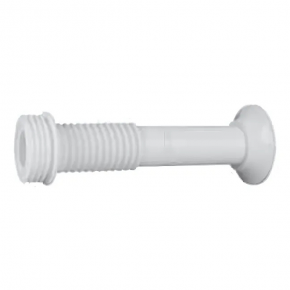 Tubo de Ligação Branco para Vaso Sanitário com Espude