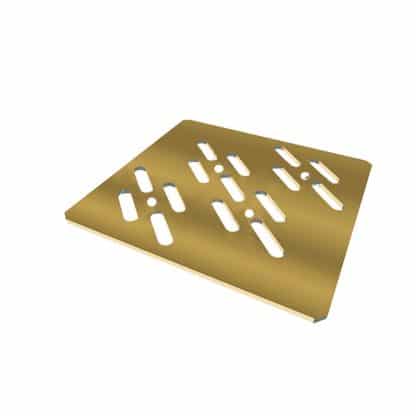 Ralo Quadrado Caixa Sifonada 150mm Gold Dourado